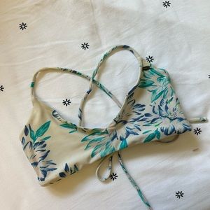 O’Neil floral bathing suit top